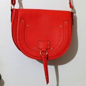 Mossimo orange handbag